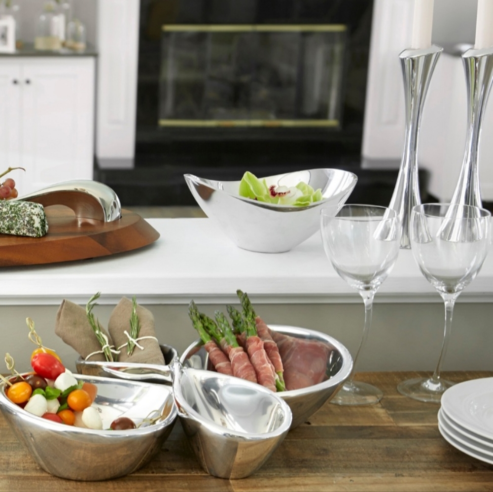 *Nambe Infinity 2-Piece Server